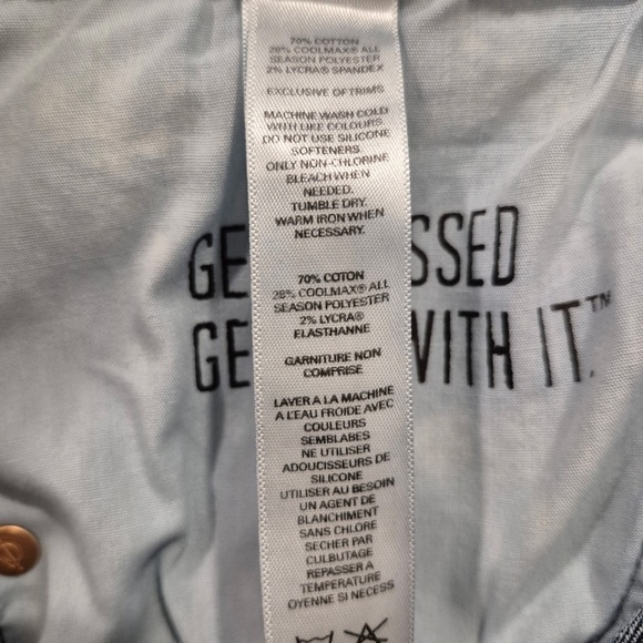 DU/ER (DUER) Women's Midweight Performance Denim Wide Leg Jean | Size 32 - Picture 8 of 8